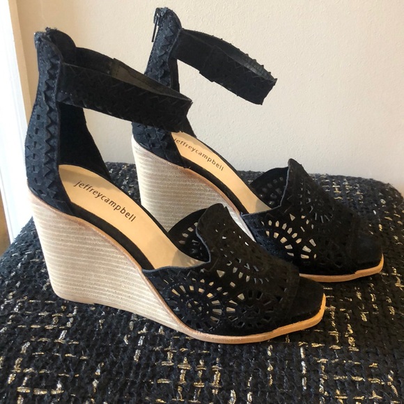 Jeffrey Campbell Del Sol Wedges - Picture 2 of 3